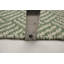 Kilim terry vert clair 4 pi 9 po x 7 pi 9 po
