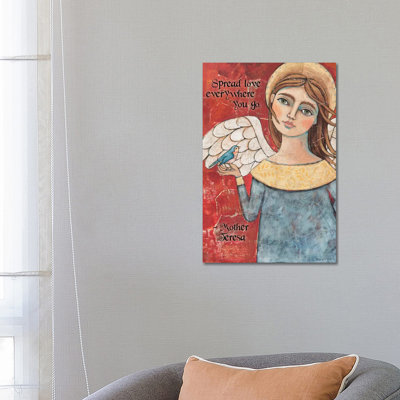 Spread Love by Teresa Kogut - Painting on Canvas