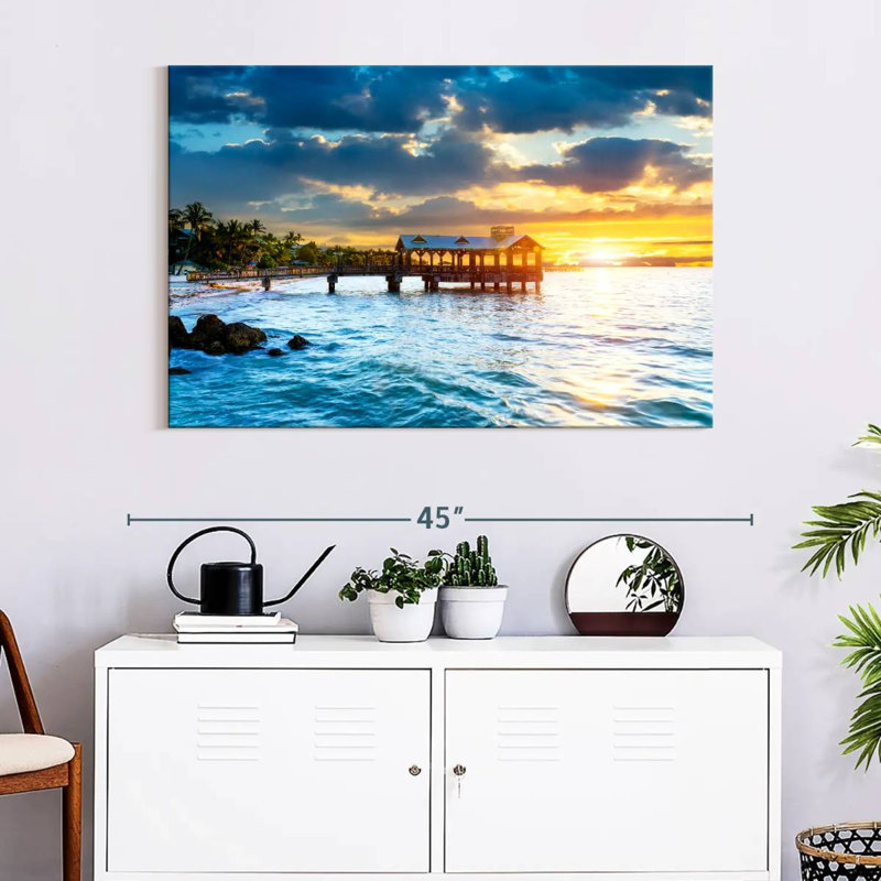 Pavillon de jardin Key West Beach, H 26 po x l 39 po