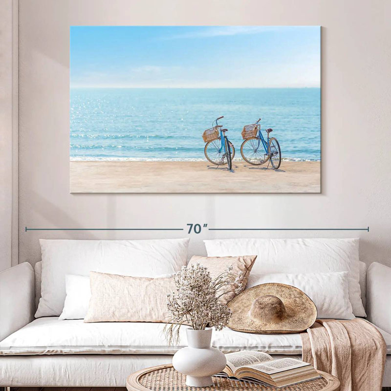 Mehar Beachside Bicycles, 34" H x 51" W