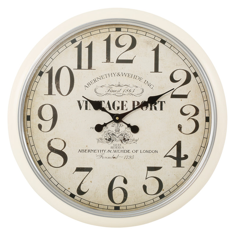 Metal Wall Clock