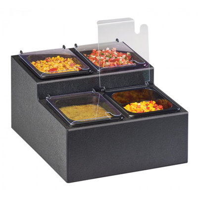4 Section Salsa Station