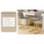 Ensemble de 2 chaises de bar pivotantes de style moderne avec un design simple, des tabourets hauts confortables et des chaises de salle à manger flexibles convenant aux bars, aux restaurants ou aux comptoirs de cuisine-1017690877