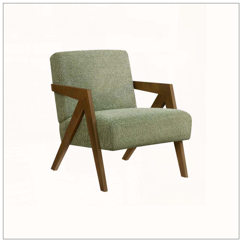 Fauteuil d'appoint moderne H 30 po, Green