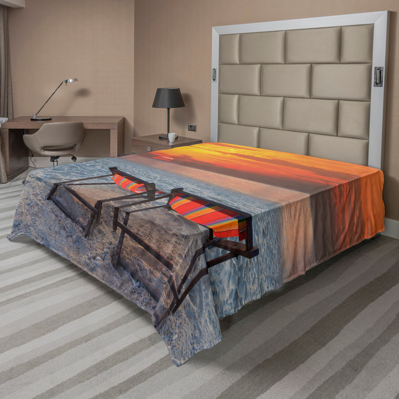 Drap plat Ambesonne, Drap plat pour très grand lit californien