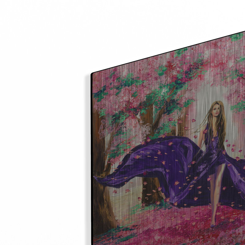 «Spring» par Luxe Metal Portfolio, H 12 po x l 12 po