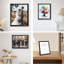 Black Gallery Wall Picture Frame - Frames Included: 12