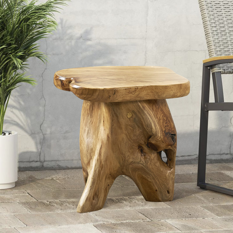 Solid Wood Accent Stool