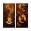 «Coffee Dreamy Mug», ensemble de 2 impressions murales café et thé-102569715-102569718
