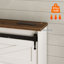 Naveena Queen Size Headboard with Charging Station and LED Light-470886431