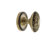 Rope Rosette with Victorian Door Knob