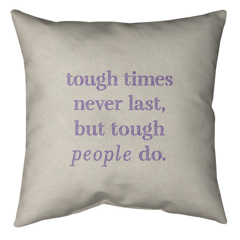Coussin de sol, 28 po x 28 po, Blanc / Mauve