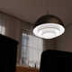Modern Tiers Single Light Metal Dimmable LED Pendant