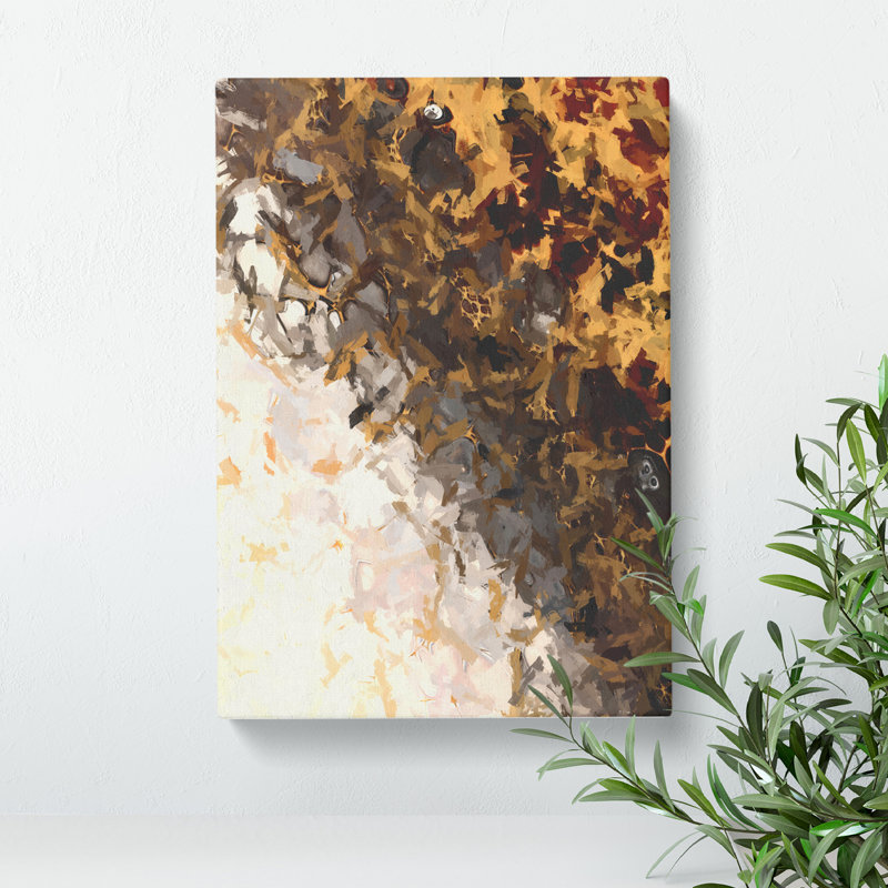 View Of The Shadows Abstract - Wrapped Canvas Print, 50cm H x 35cm W x 3cm D
