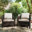 Ensemble de 2 chaises de patio avec coussins-2142619103