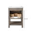 Meuble-lavabo double avec plateau en céramique Lunnete-134282210