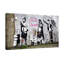 Old Skool by Banksy - Wrapped Canvas Print-1687020471