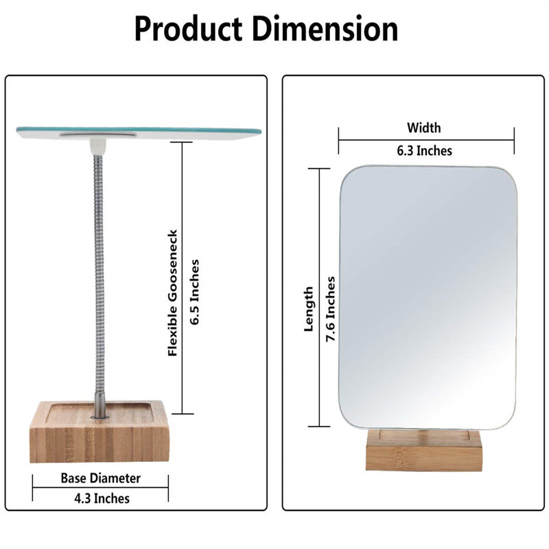 Dajonna Rectangle Mirror