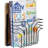Azan Solid Acacia Magazine Rack Basket
