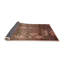 Tapis abstrait à motif abstrait moderne-647304286