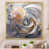 Cadre doré à une seule photo