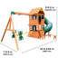 Cloverdale Fort Swingset FSC
