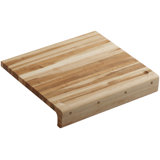 Kohler Hardwood 18" x 16" Countertop Cutting Board