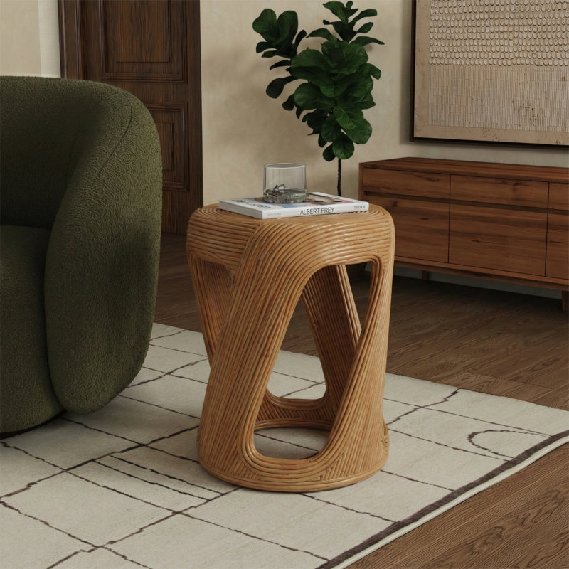 Tyleigh Rd Rattan Accent Table