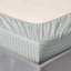 200 Thread Count Microfibre Stripe Fitted Sheet 40cm-80978000-80978005