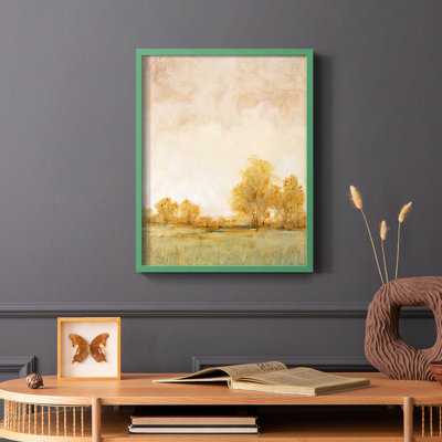 Carefree Day I Framed Print - Solid Wood