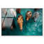 «Herd in the Deep I», reproduction d'art encadrée par Notoriart, cadre noir, 30 x 20-1740783178-1740783181