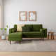 Geo 84" Wide Reversible Sofa and Chaise