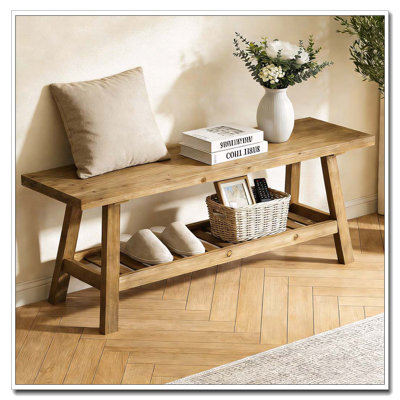 Banc en bois 43 po