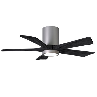 Irene Flushmount Light Kit 5 Blade LED Ceiling Fan