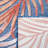 Afeez Floral Blue/Rust Indoor / Outdoor Area Indoor/Outdoor Area Rug-1169229145