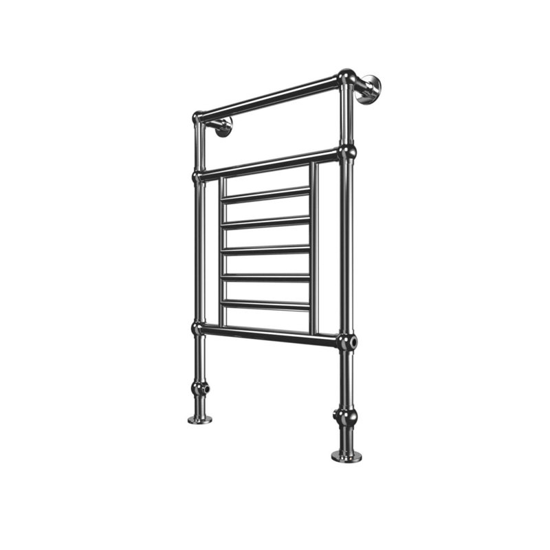 Chauffe-serviettes électrique sur pied 23,5 po x 38 po x 5 po Thames, Chrome chrome, H 38 po x l 23,5 po x P 5 po
