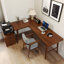 Bureau en bois de pin massif en forme de L brun noyer-1378908218-1555832044
