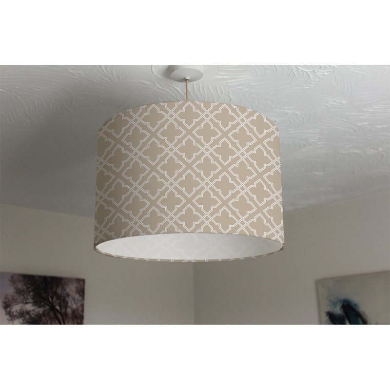 Drum Cotton Lamp Shade ( Uno ), 25cm H x 40cm W x 40cm D