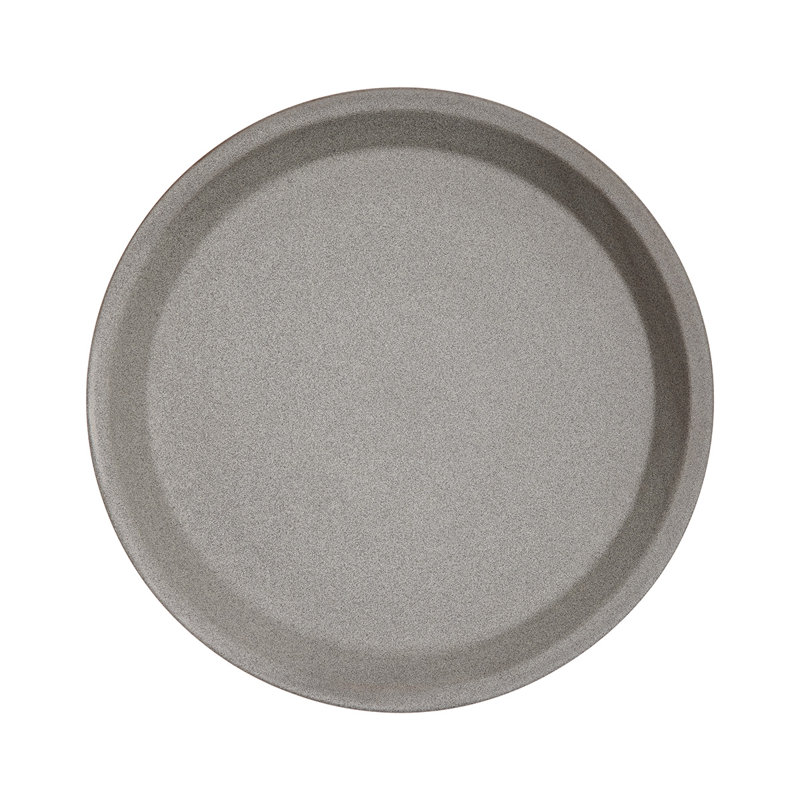 Yuka Handmade Salad/Dessert Plate, Stone