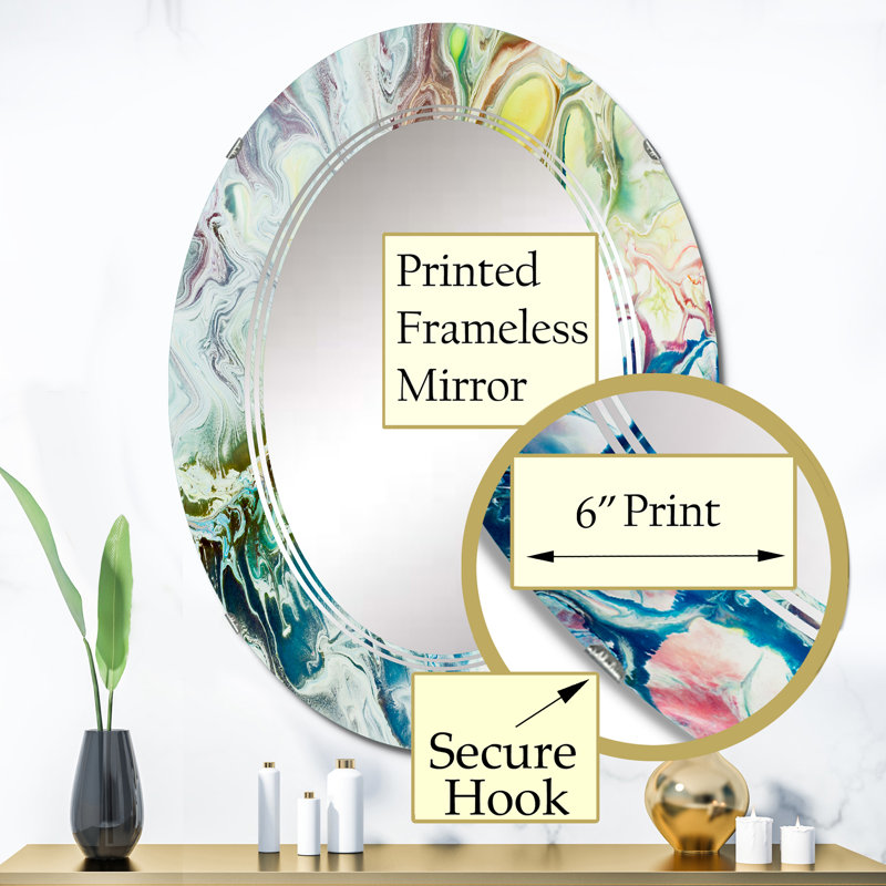 Miroir de salle de bain sans cadre, 36 po x 24 po