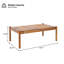 Table basse d'extérieur en bois d'acacia-652417789