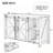 Howden with Sliding Barn Doors, 4 Drawers and Power Outlet-1023235878