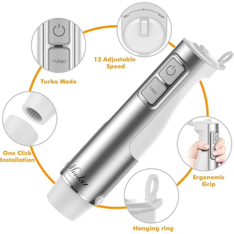 MOOKA 12 Speed Hand Immersion Blender