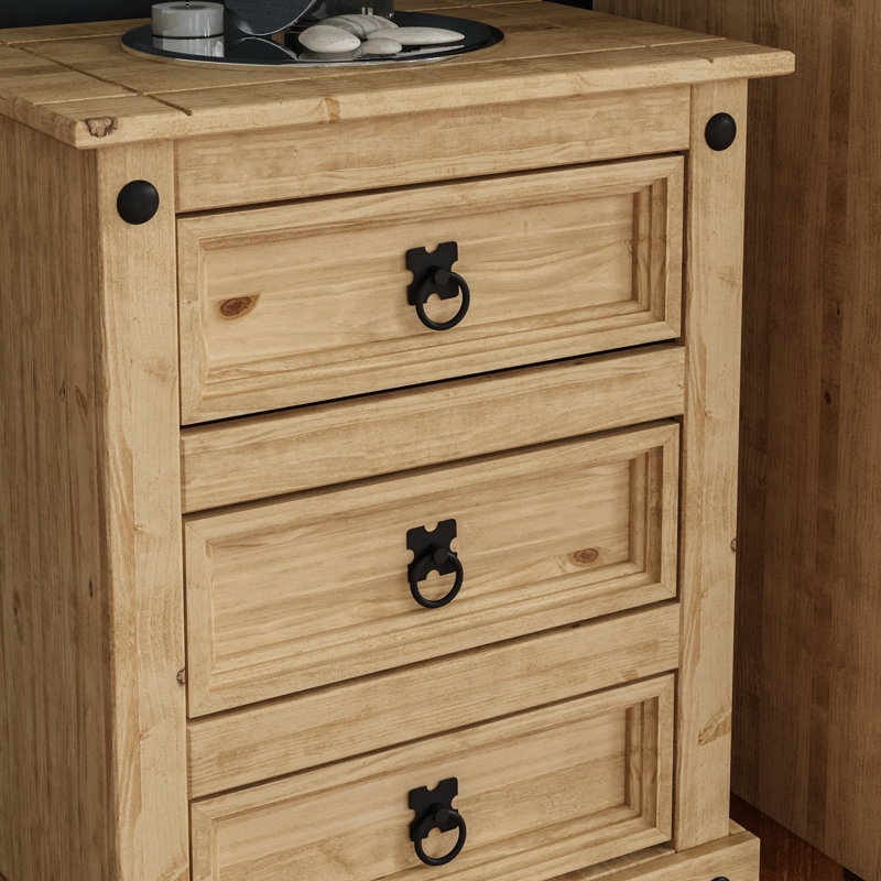 Harold Solid Wood Piece Bedroom Set