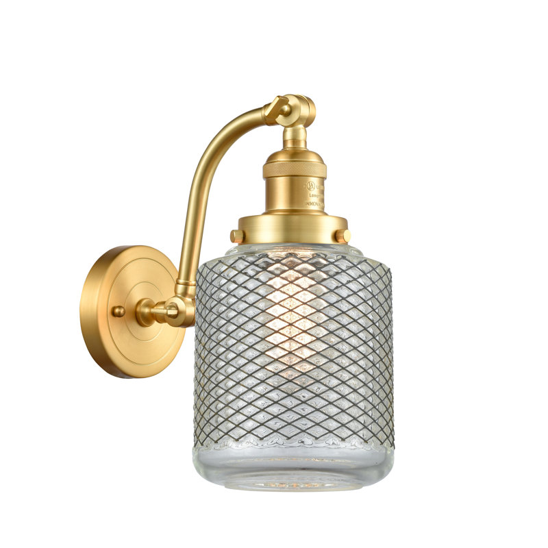 Iyana Armed Sconce, Satin Gold