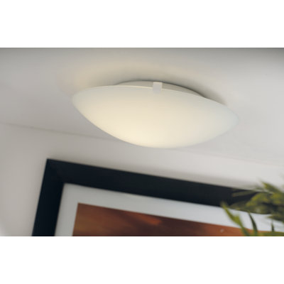 Ishaal Glass Flush Mount