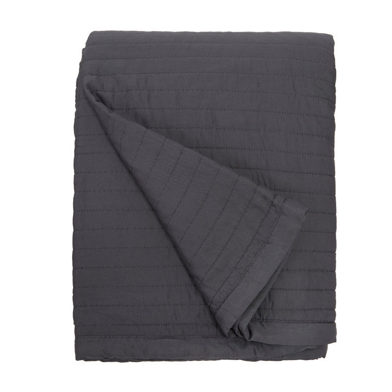 Carlyle Coverlet, Midnight, King Coverlet