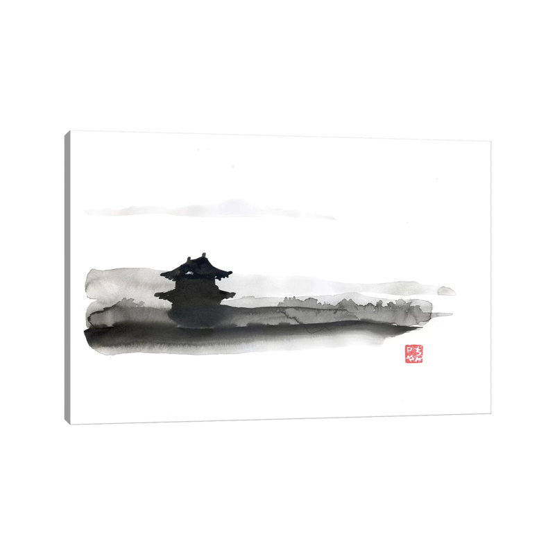 The Little Temple by Péchane - Print on Canvas, Wrapped Canvas, 101.6 cm H x 66.04 cm W x 1.91 cm D