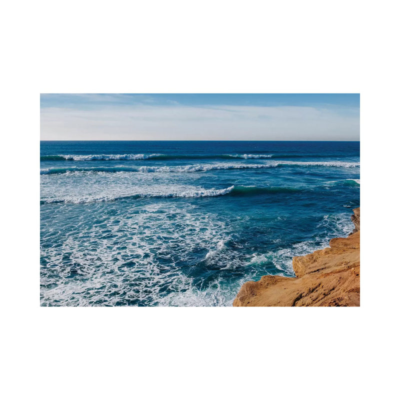 Sunset Cliffs San Diego III by Bethany Young - Print on Canvas, Wrapped Canvas, 66.04cm H x 101.6cm W x 3.81cm D
