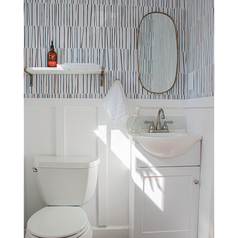 Bobby Berk 33' L x 20.5" W Peel and Stick Wallpaper Roll